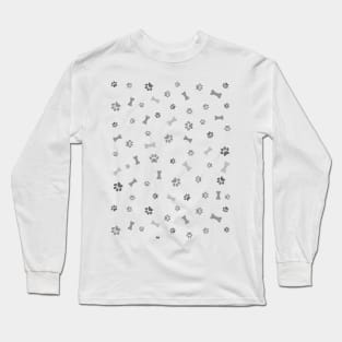 Dogs steps Long Sleeve T-Shirt